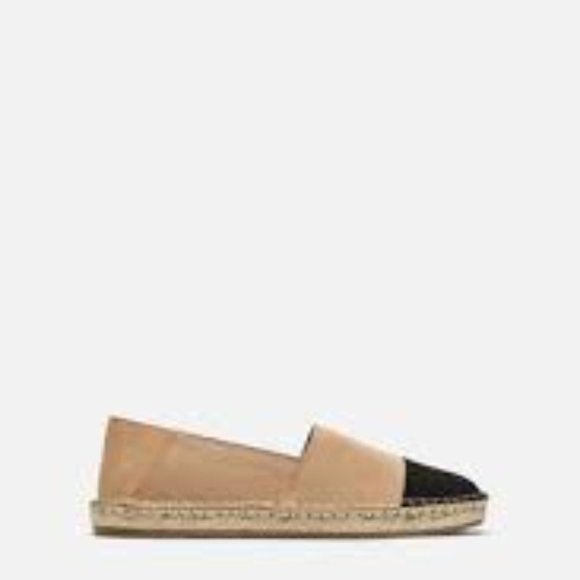 Zara Esparto Espadrille flat shoe NWT size 41 - Picture 7 of 7